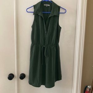 Bailey Blue sage green sleeveless summer dress